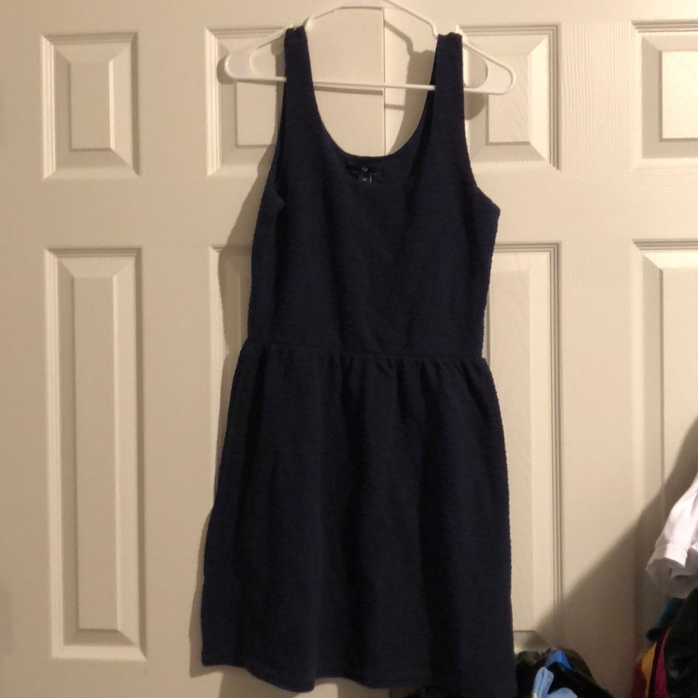 Gap wavy pattern navy dress